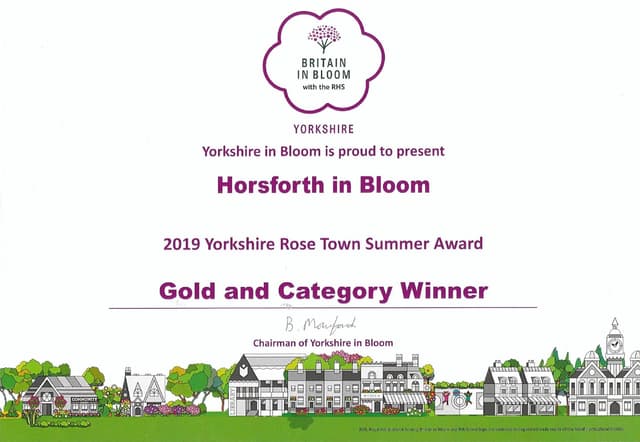 Yorkshire Rose Town Summer Award